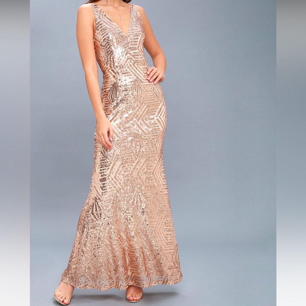 Stunning sequin gown
